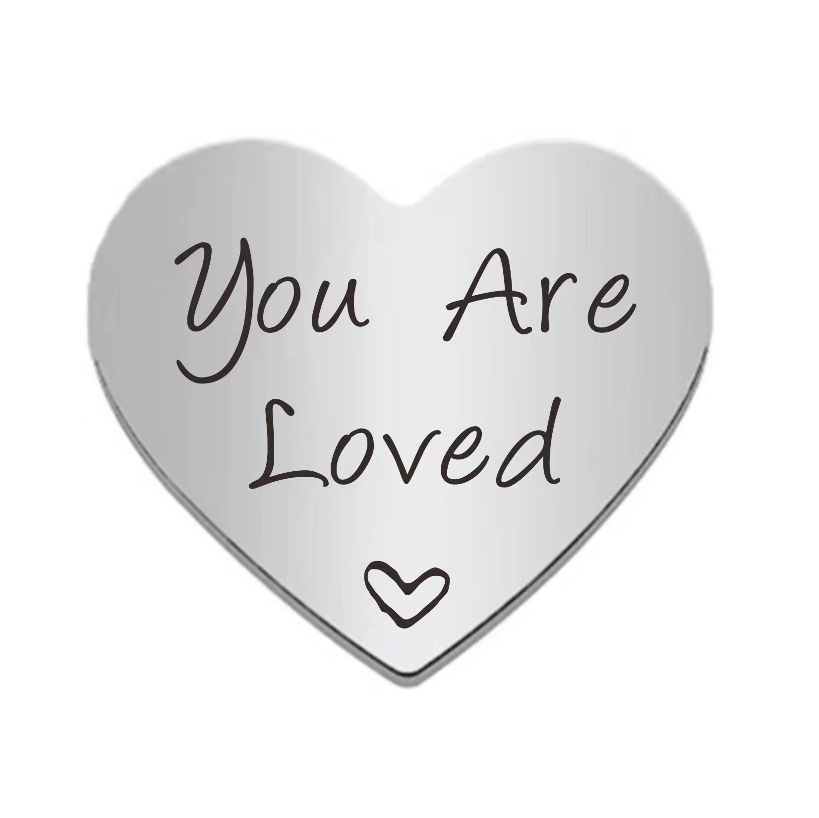 Picture of Cross-border hot-selling creative European and American stainless steel pocket lucky coins for male and female friends commemorative gifts lettering wholesale