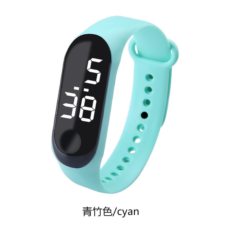 Picture of Manufacturer Simple Waterproof Led White Light Digital Watch Fashionable Student Couple Leisure Sports Touch Touch