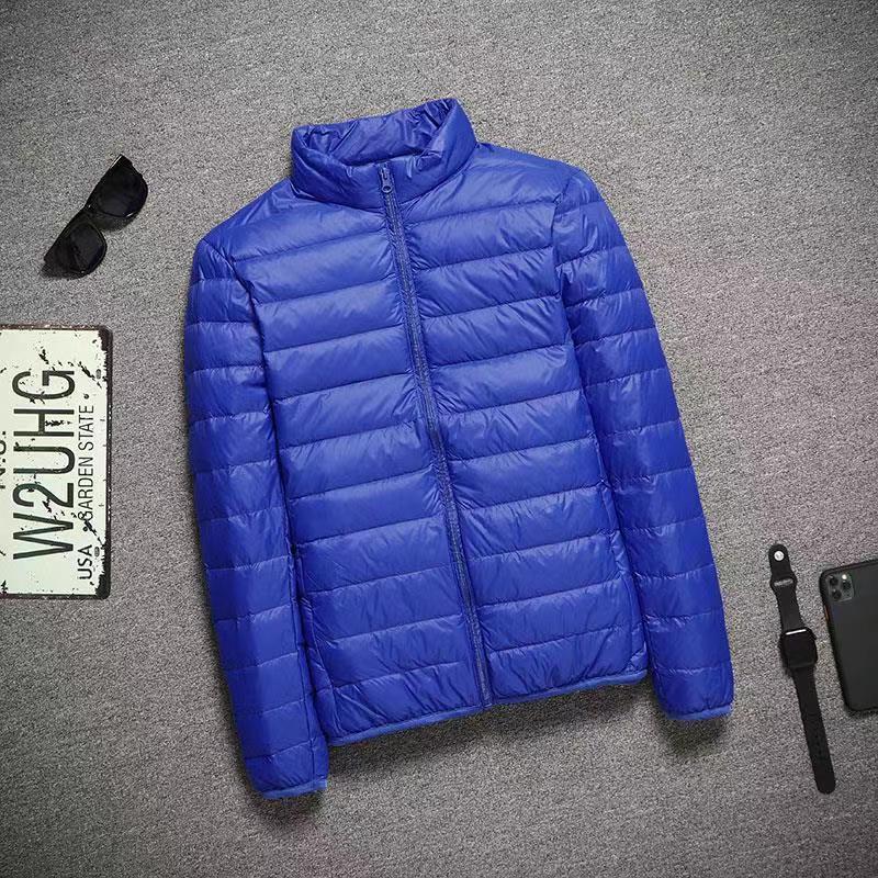 Picture of Anti-season men's cotton-padded jacket short light work cotton-padded jacket men's young and middle-aged plus size feather cotton-padded jacket father's winter coat