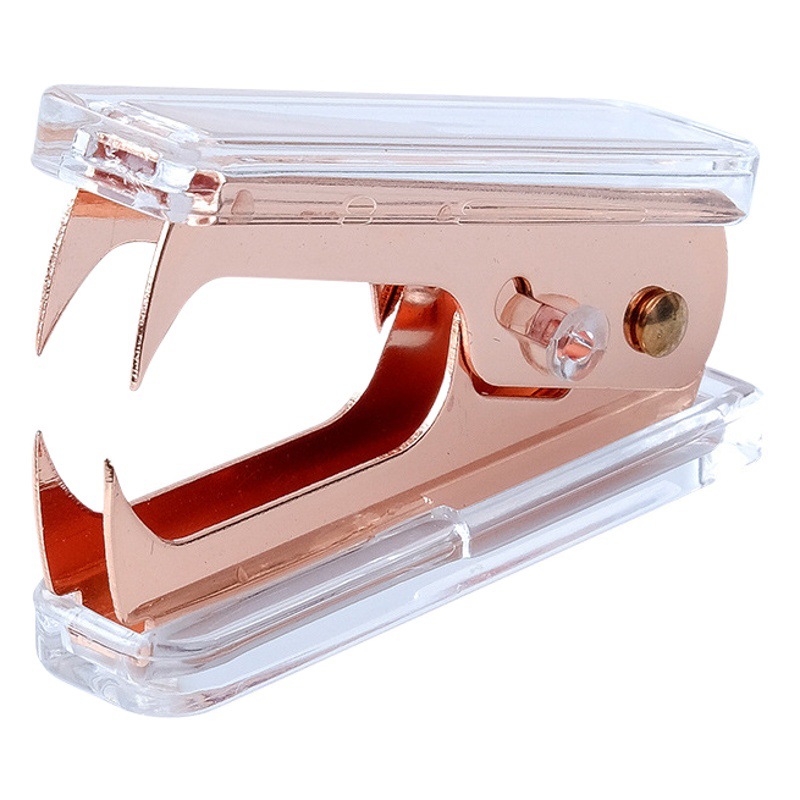 Mingqiang Transparent Acrylic Stapler Stapler Office Supplies Stapler Marble Stapler