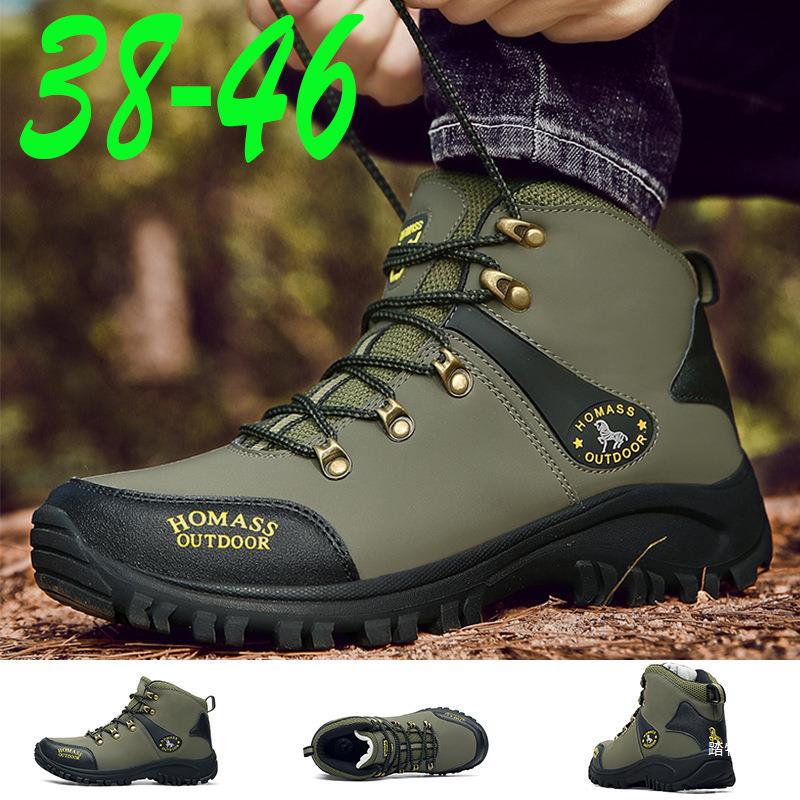 AliExpress lazada hiking shoes Outdoor hiking shoes Men's Fashion High-Top Sneakers hiking shoes