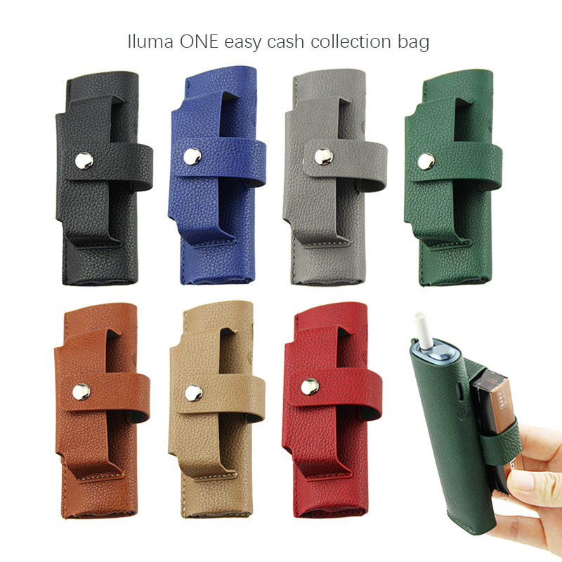 Spot Iqo One Leather Case One Sixth Generation Protective Case Portable Cosmetics Bag Broken Border Wholesale