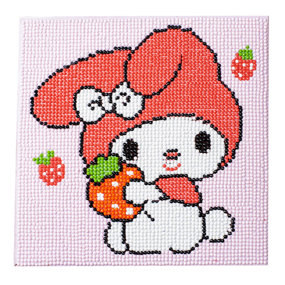 Picture of Original God New Diamond painting children student diy handmade diamond material package with frame Cartoon Cartoon educational toys