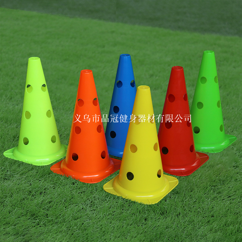 Sign Bucket Soccer Training 38cm Barricade Basketball Training Training Cone Sign Bucket Tunnel Bucket with Holes Sign Bucket