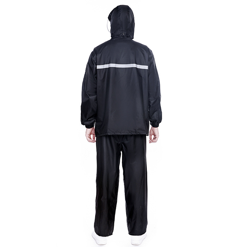 Picture of Raincoat Split-Type Men's Heavy Rain Protection Suit Adult Rain Pants Wholesale Rain Poncho Lightweight Raincoat for Riders