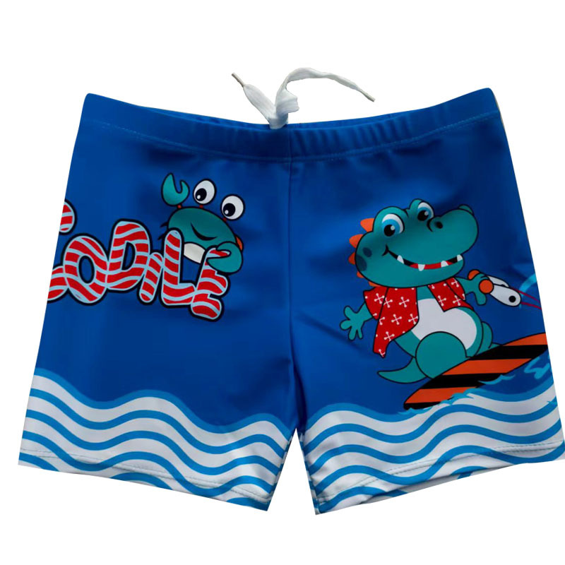 Picture of Cartoon boys swimsuit baby swimsuit good fabric boys small and medium-sized children swimming trunks a generation of children's swimming trunks