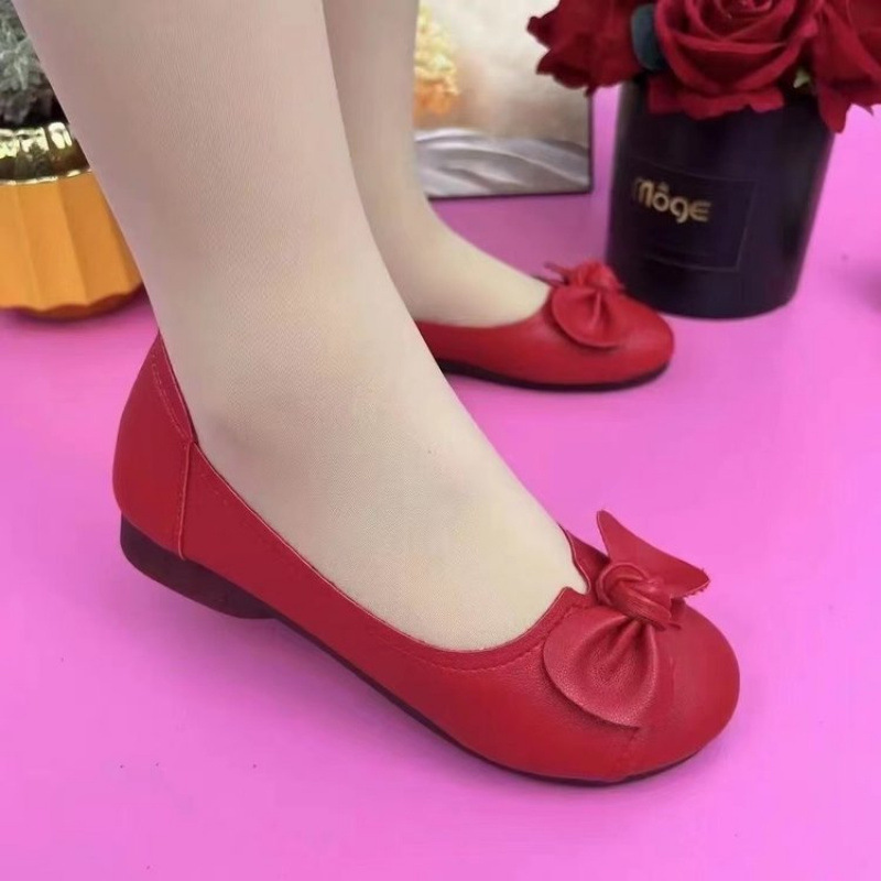 Picture of Foreign trade cross-border soft-soled beanie shoes, new spring and autumn mother shoes, one kick of cow tendon sole, round toe flat pumps