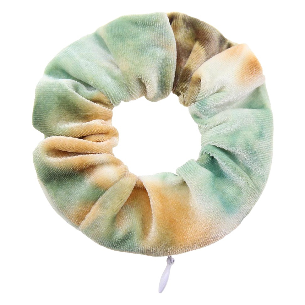 Picture of European and American Tie-Dye Korean Velvet Zipper Hair Band Cross-Border E-Commerce Amazon Aliexpress Headband Wholesale 46 Colors