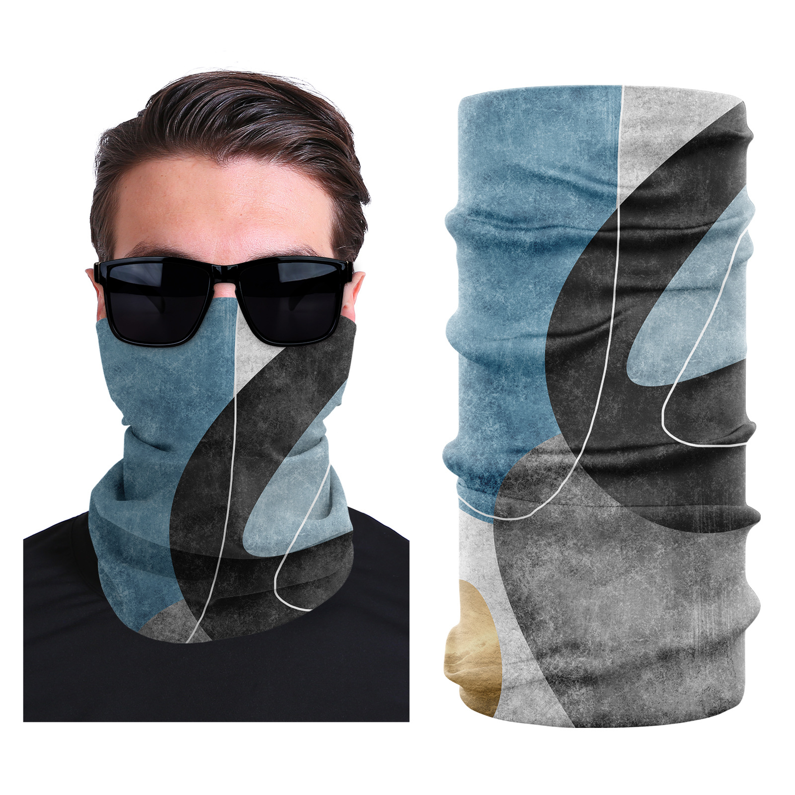 Picture of Xunhui magic scarf outdoor scarf mountaineering riding scarf high elastic seamless Ice Silk face towel cross-border bandana
