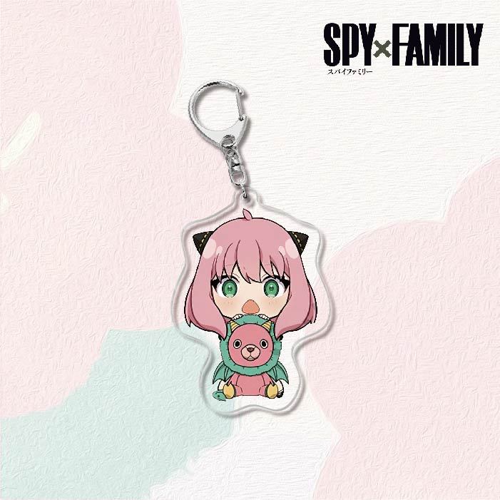 Picture of Animation peripheral acrylic key chain pendant batch SPY play house SPY x Family creative jewelry gift