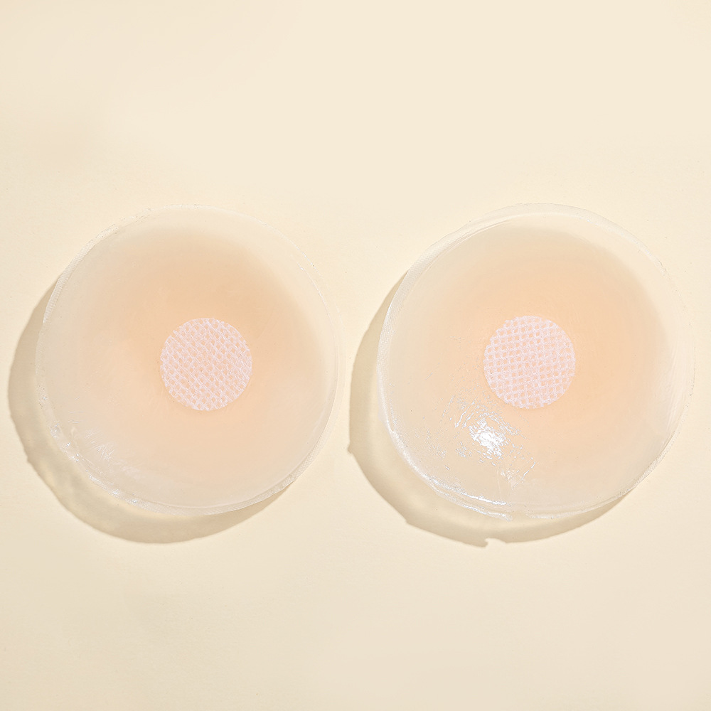 Picture of Silicone Nipple Patch Breathable Anti-bump Nipple Patch Invisible Chest Patch Anti-run-off Nipple Patch Silicone Nipple Patch Lifting Chest Patch