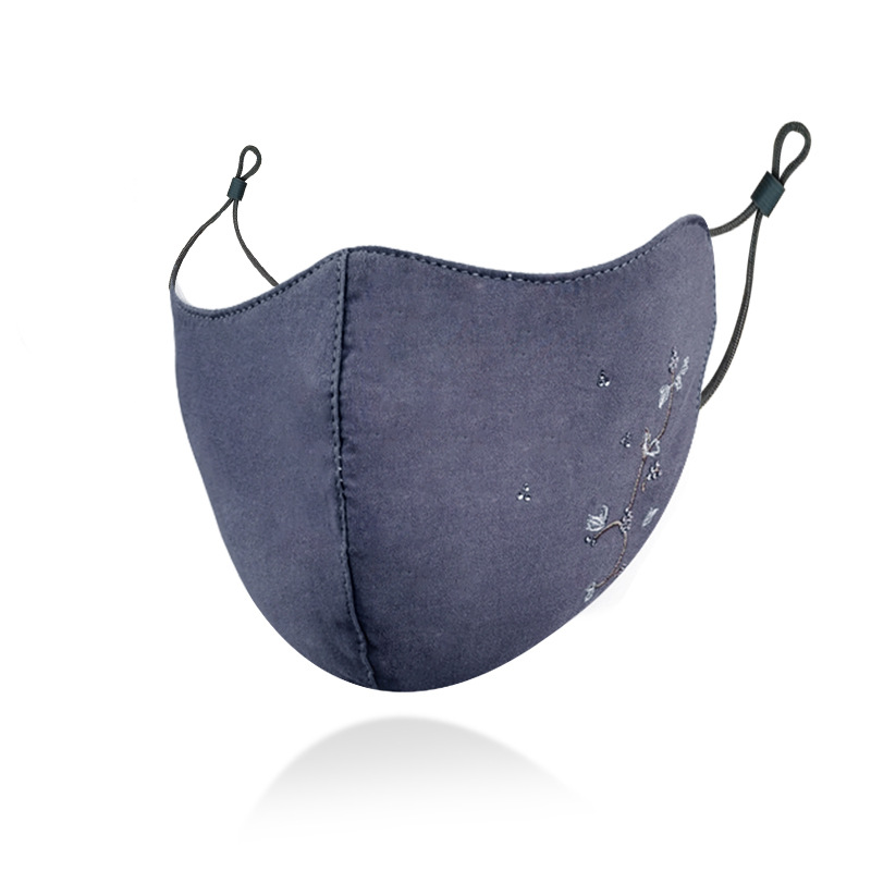 Picture of 3-Layer Cotton Mask, Warm and Washable, Winter Cold Protection, Eye Protection, Thickeneded Winter Cotton Pure Cotton Mask Wholesale