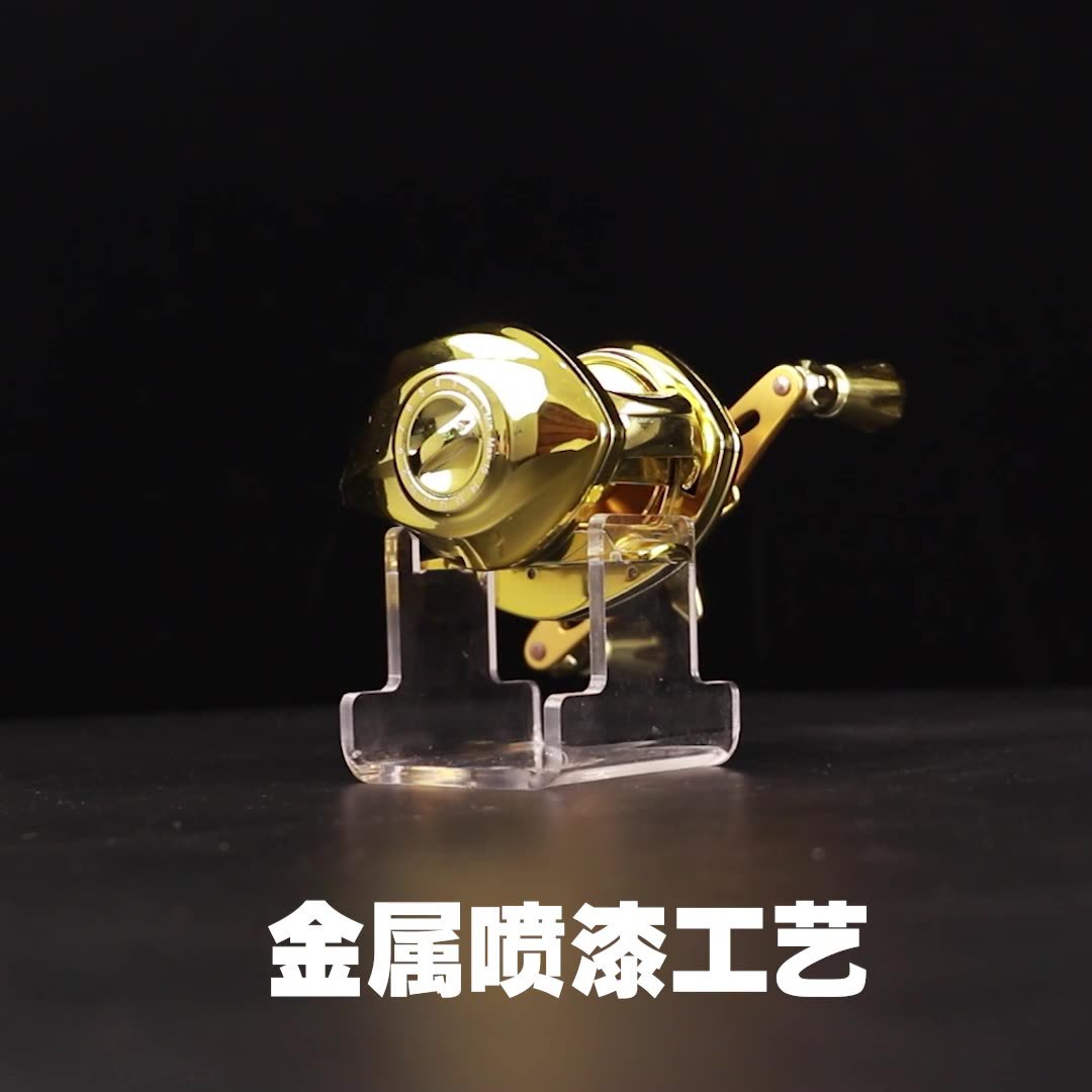Cross-border Explosions Anti-sea Water Drop Wheel All-metal Anti-explosion Line Laya Fishing Wheel Tilting Makou Drop Wheel