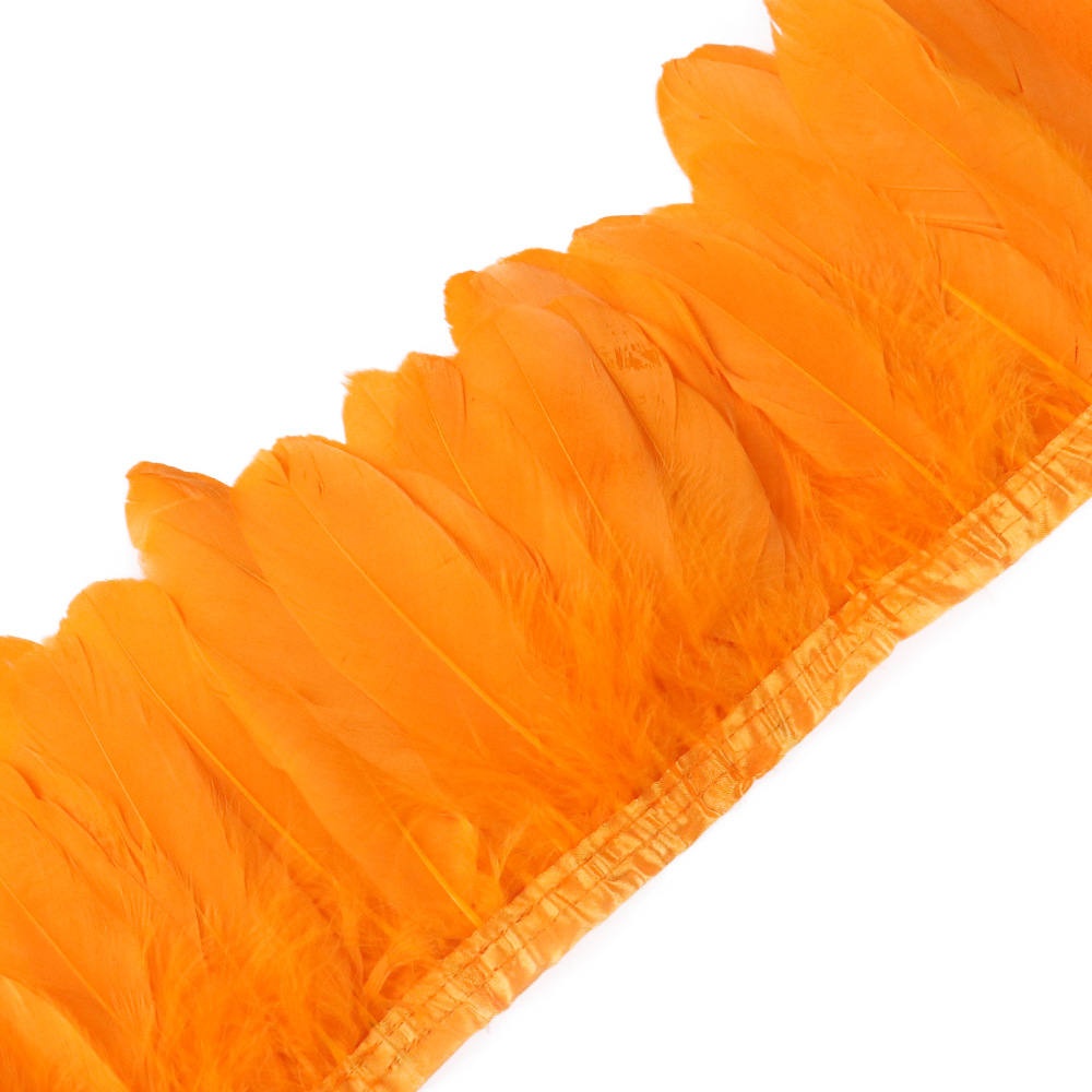 Picture of Goose feather large floating cloth belt/edge DIY handicraft accessories stage performance clothing accessories manufacturers in stock sales