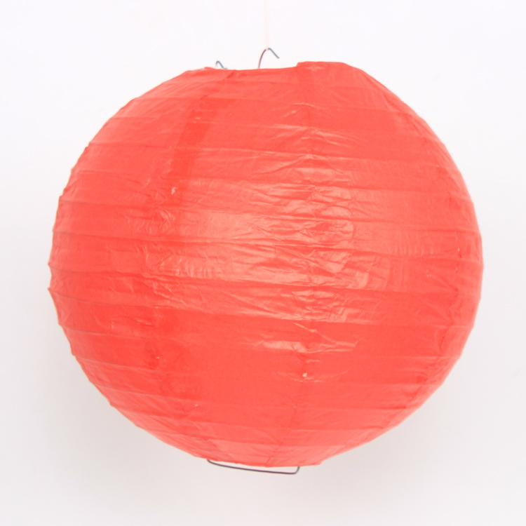 Picture of [Hengyue] National Day and Mid-Autumn Festival Wedding Shopping Mall Decoration Round Paper Lanterns DIY Handmade Lanterns Manufacturer