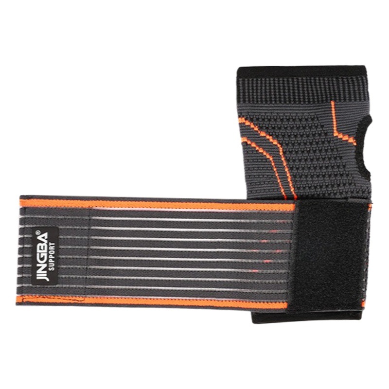 JINGBA Palm protection winding pressurized tennis outdoor fitness adult knitted warm Sports wristband wholesale