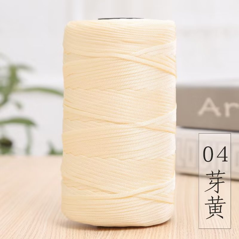 Picture of Spring and Summer peony hand bag crocheted material package ice hemp thread