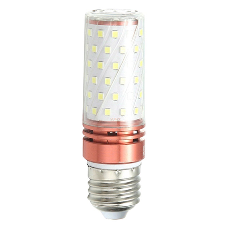 Super bright led corn bulb three color dimming 27 large screw e14 small screw household chandelier wall lamp European bulb