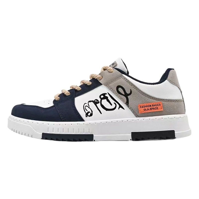 Men's Shoes Autumn 2024 New Student Trendy All-match Sports Trendy Shoes Summer Niche Design Japanese Casual Board Shoes