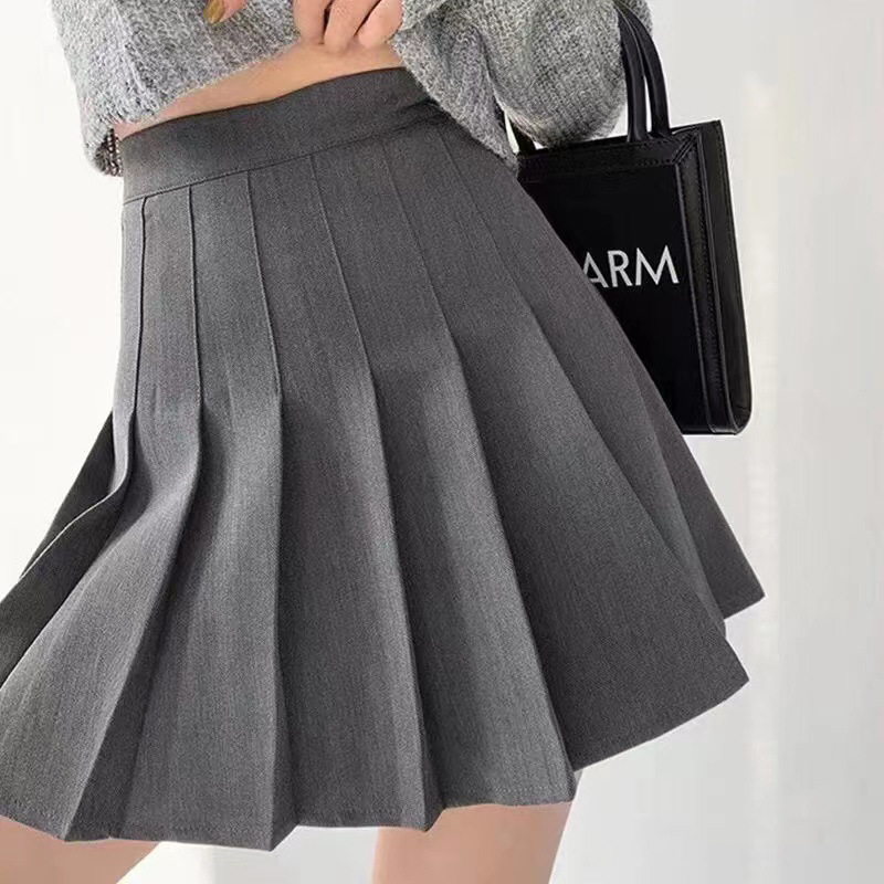 Picture of high quality White Pleated Skirt Women's Summer 2025 New A- line JK Skirt High-end Slim Look Small Skirt