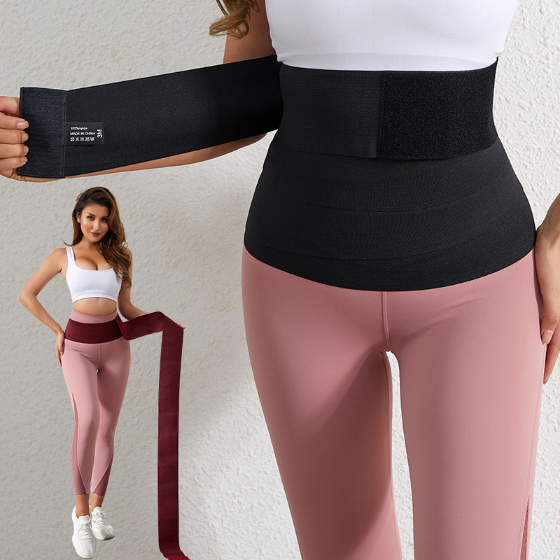 Velcro Elastic Waist Trainer Corset Belt for Women, Sports Waist Trainer, Slimming Belt for Women