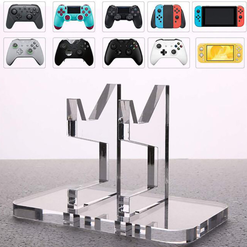 Cross-Border Transparent Acrylic Suitable for Ps5 Game Console Handle Bracket Display Stand Game Controller Support Bracket