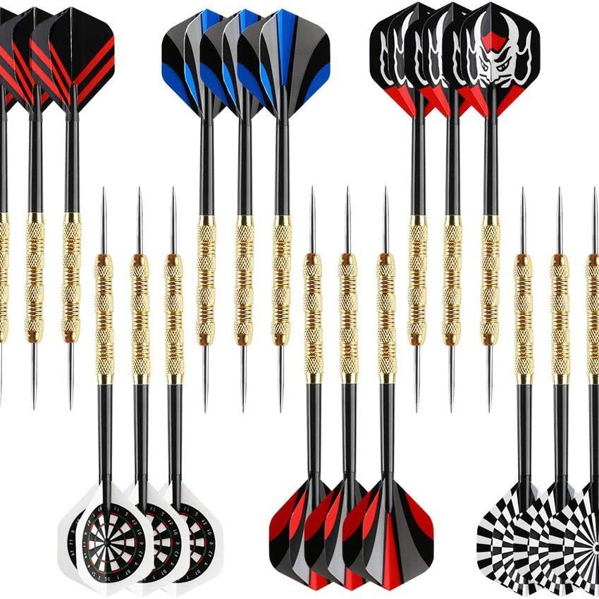 [Cross-border in stock hot sale] 18 binding iron-plated copper dart needle Jin Hui dart darts total length 152mm