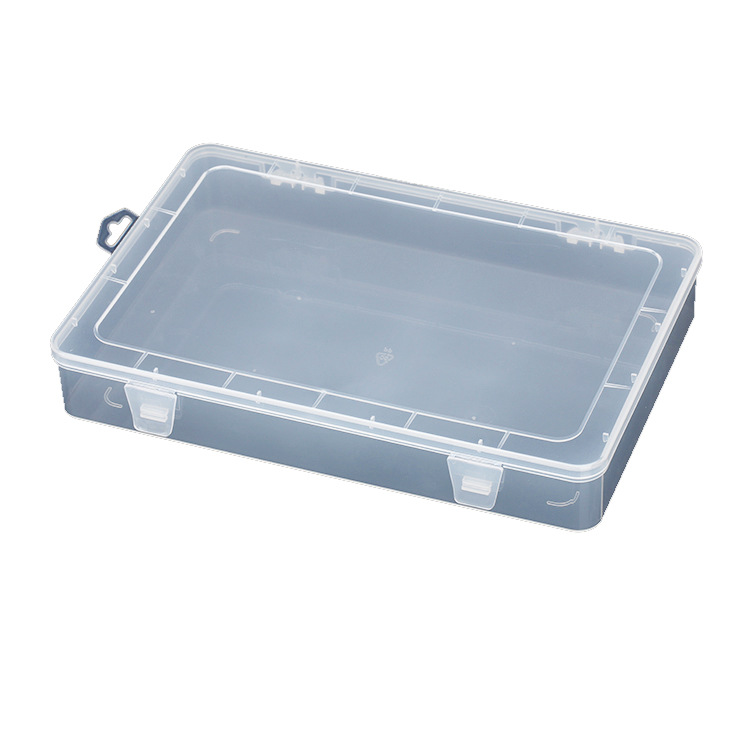 Picture of E213-1 empty box parts box fishing gear plastic box storage box translucent 27.4*18.2*4.2cm