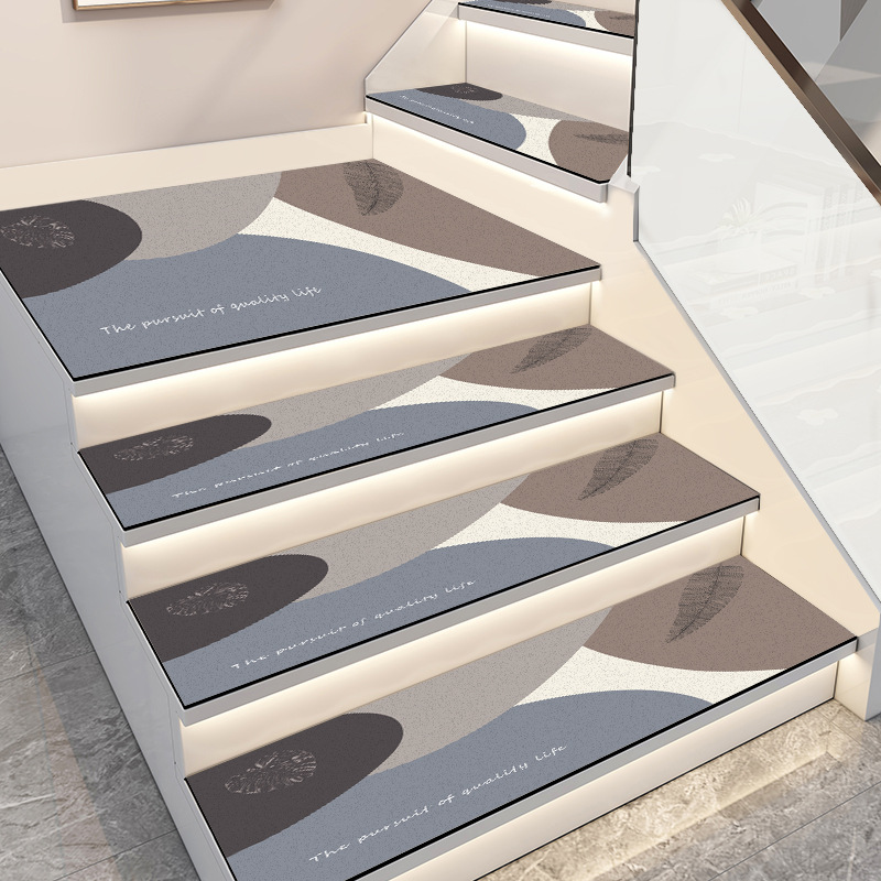 Picture of Simple style household non-slip stair mat stain-resistant easy-to-clean diatom mud floor mat non-slip cutting and soundproof floor mat