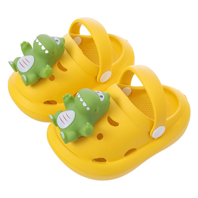 Summer Kidsren's Baotou Garden Shoes Kidsren's Cartoon Kidsren's Clogs Thick-Soled Sandals Non-Slip Soft Bottom Girls and Boys
