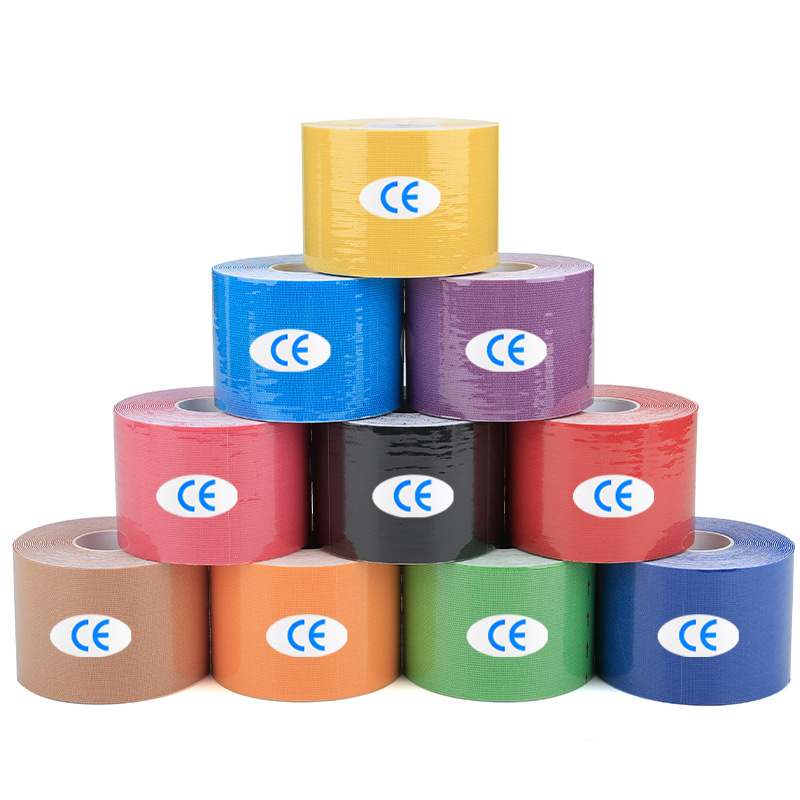 Picture of Muscle Paste Elastic Bandage Elastic Sports Tape Athlete Muscle Effect Paste Knee Pad Elbow Fitness Self-adhesive Bandage