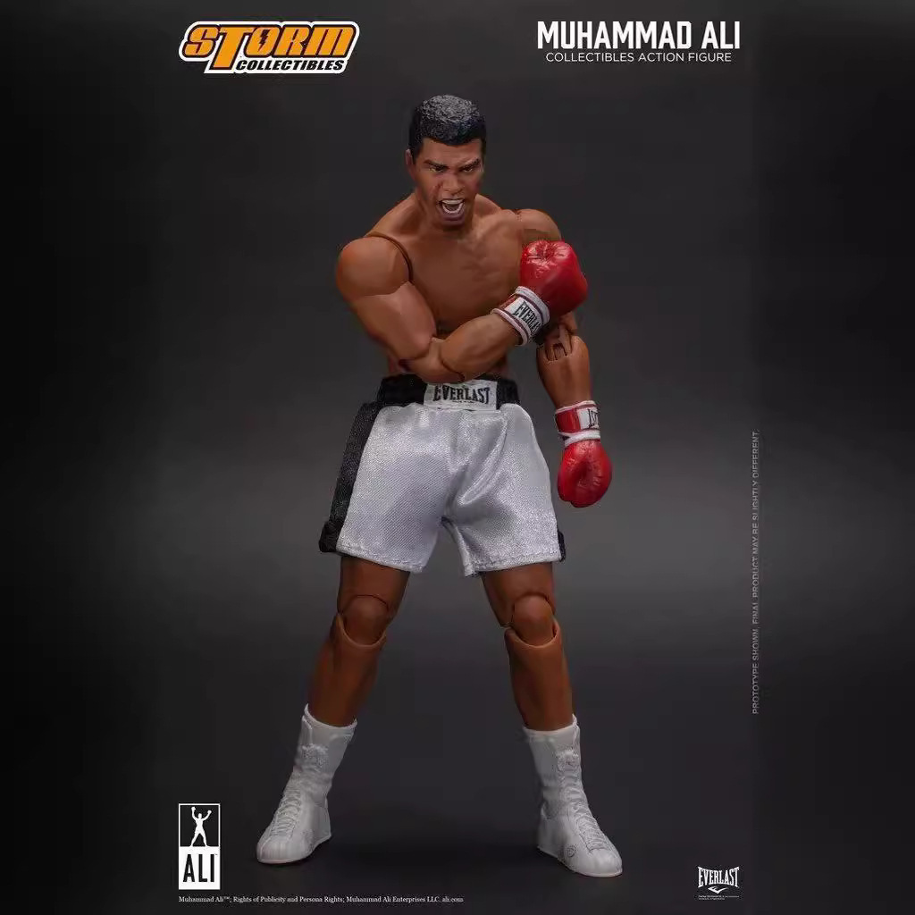 Picture of Direct selling in stock boxing champion 1 generation 2 generation Tyson Ali boxing champion Mike Tyson three head carving movable hand