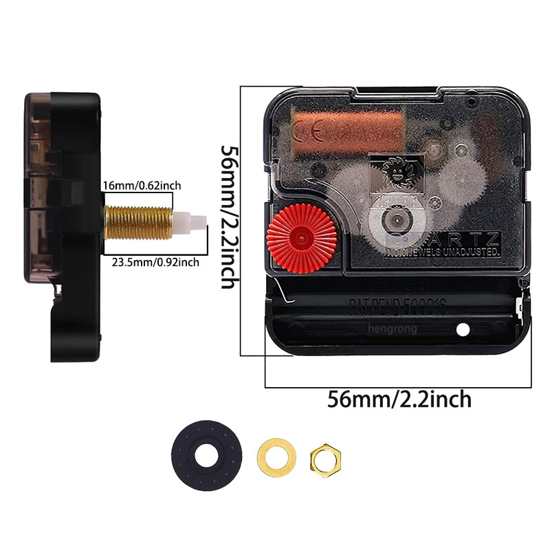 Watch Accessories genuine goods Taiwan Sun 12888 Scanning Silent Movement with Metal Timing and Seconds