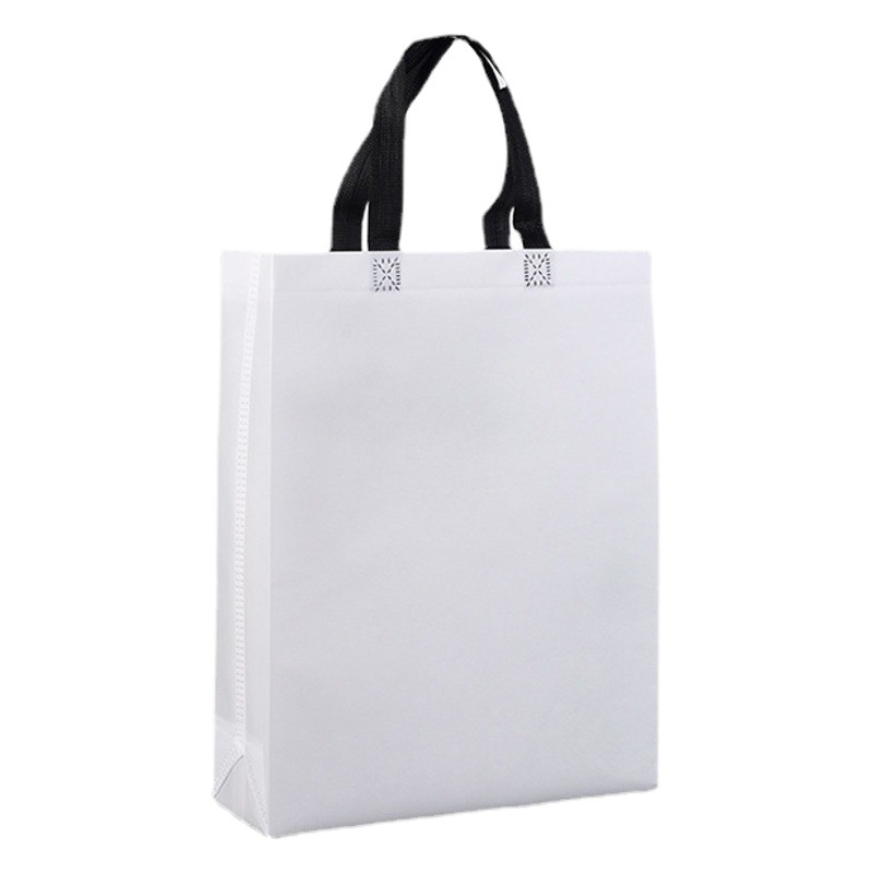 Color coated non-woven bag gift bag clothing store advertising handbag non-woven three-dimensional bag wholesale
