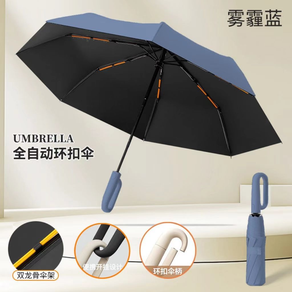 Picture of UV Umbrella Custom Wholesale UV Protection Thickened Sun Protection Sunshade Umbrella Sun Umbrella Folding Sunny and Rainy Umbrella for Men and Women