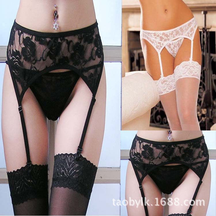 Sexy Garter sexy underwear with export Women's Garter thong two-piece set lace foreign trade suit