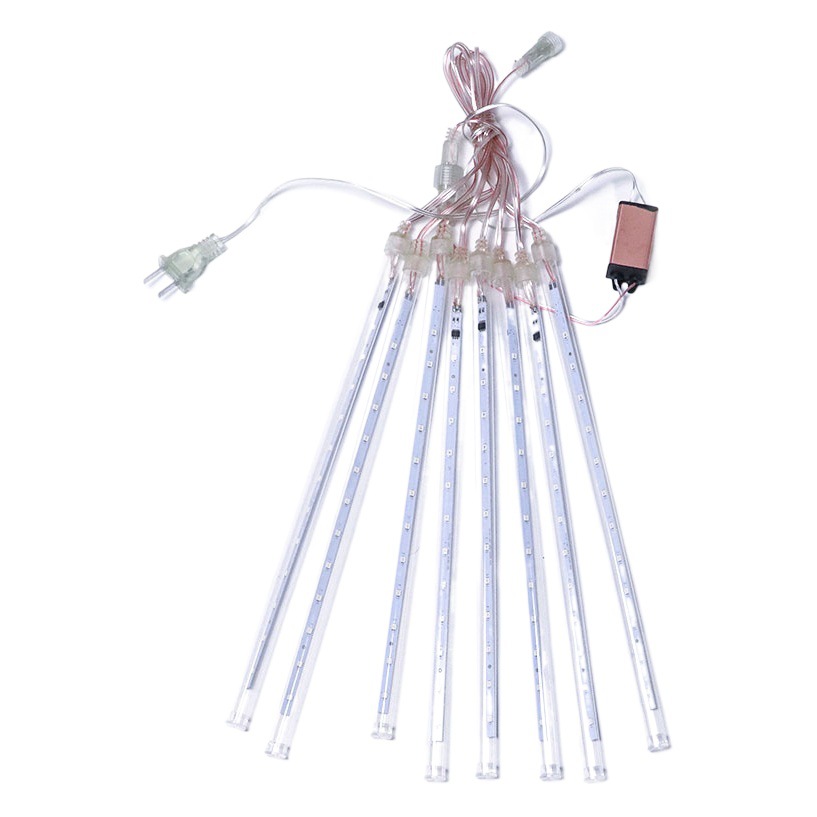 LED meteor shower lights colored lights flashing lights New Year Lantern Festival decorative lights double-sided waterproof hanging tree lights meteor string lights
