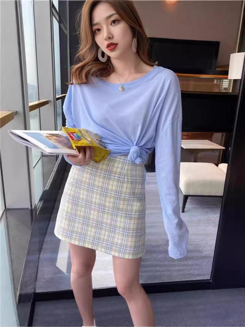Wholesale T-shirt women's 2025 new short sleeve explosion summer shoulder ice silk mesh top micro through mask base shirt