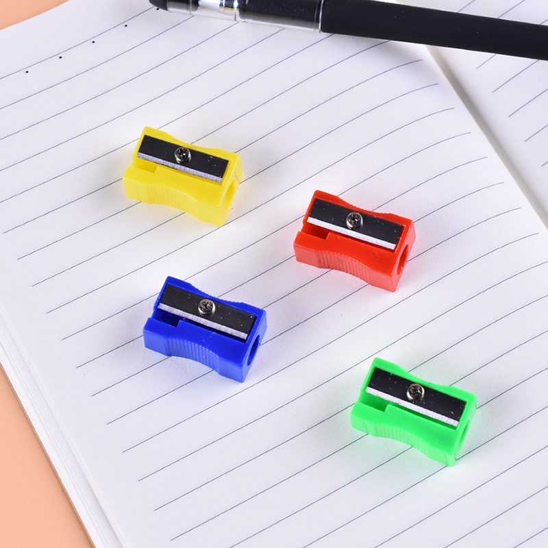 Picture of Single Hole Small Square Pencil Sharpener Small Pencil Sharpener Pencil Sharpener Primary School Student Stationery Wholesale Kindergarten Small Prizes