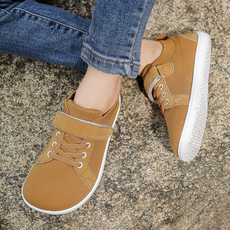 Autumn New Children's Wide-head Barefoot Soft-soled Casual Shoes Non-slip Breathable Walking Shoes Outdoor Hiking Shoes for Men and Women