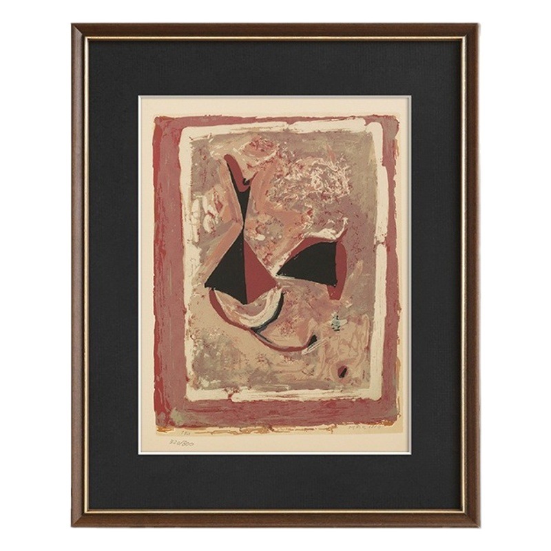 Knight French retro living room decorative painting abstract Chinese style desktop Decoration artist hallway hanging painting