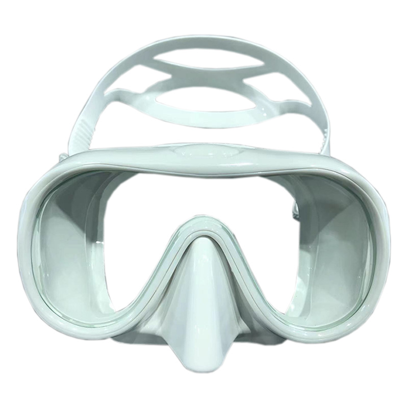 Picture of New diving goggles large frame HD adult snorkeling mirror tempered glass liquid silicone mask diving equipment