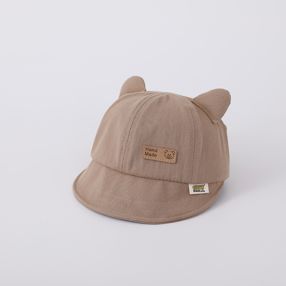 Picture of Baby hat spring and autumn baby outdoor sun hat for boys and girls baby super cute baseball cap children soft brim cap