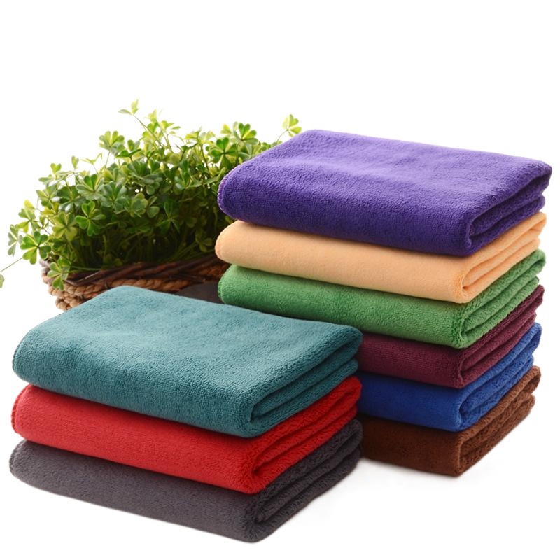 Wholesale Fiber Car Wipes, Absorbent Rags, Coral Velvet Thickened Car Wash Towels, Barber Shop Household Special Hair Drying Towels