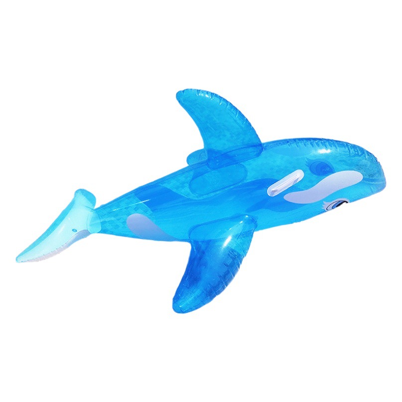 Cross-border Water Float Row Wholesale Inflatable Big Whale Water Park Surfing Big Whale Mount Adult Inflatable Float Row