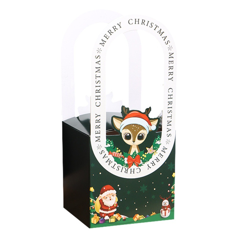 Christmas peace fruit packing box candy box portable Apple box Christmas gift box Christmas Eve packing box