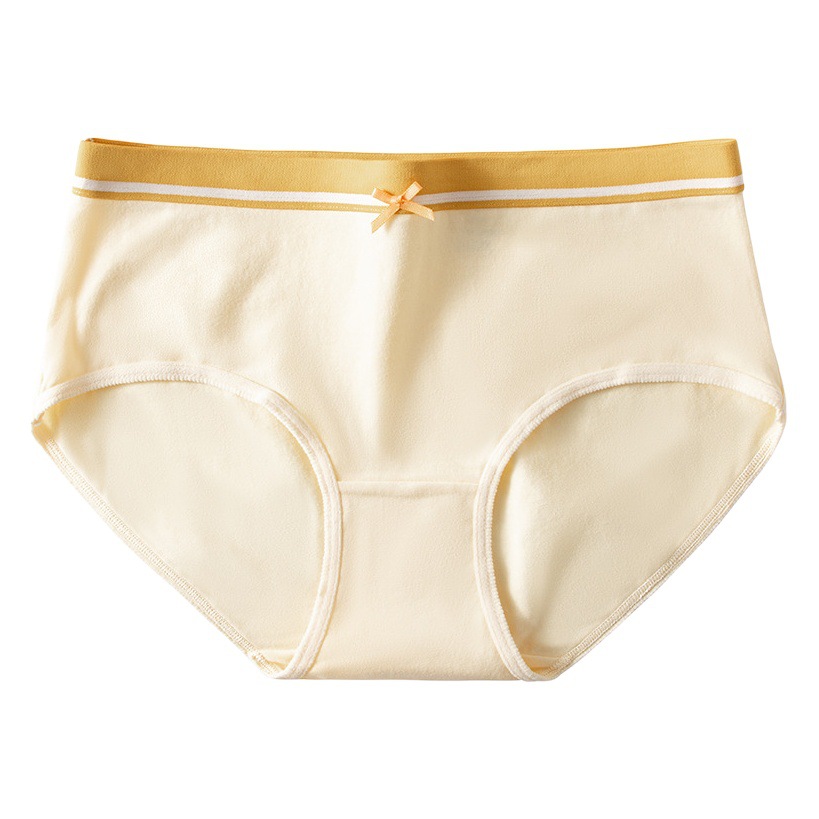 Panties pure cotton women's high waist women's cotton wholesale pants seamless plus size girls simple cotton triangle pants