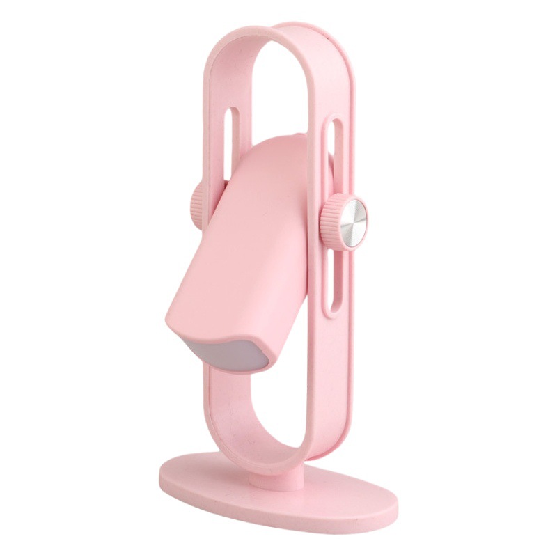 Simple oval/square LED rechargeable table lamp USB rechargeable 360 ° rotating simple mini table lamp