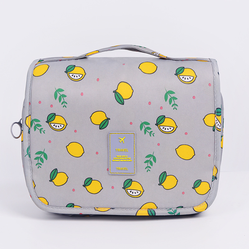 Picture of New Korean Style Waterproof Travel Large Capacity Storage Bag Portable Travel Portable Men's and Women's Hook Toiletry Cosmetic Bag