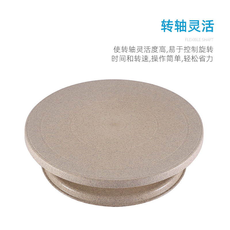 Picture of Baking tools cake turntable making cake turntable supplies plastic scraper spatula decorating table tool combination suit